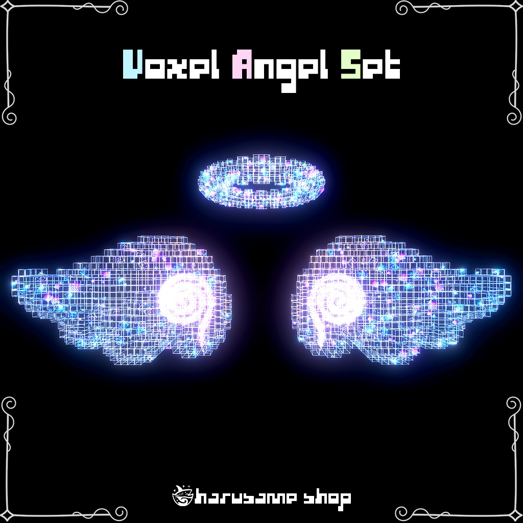 【セール中!!】Voxel Angel Set