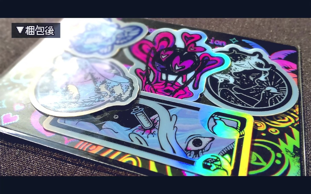 アブノーマリティ ホログラムステッカー