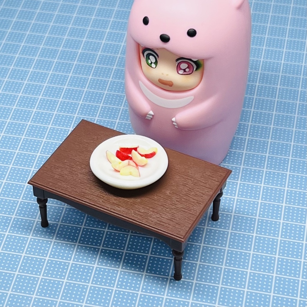 ミニチュア　カットりんご