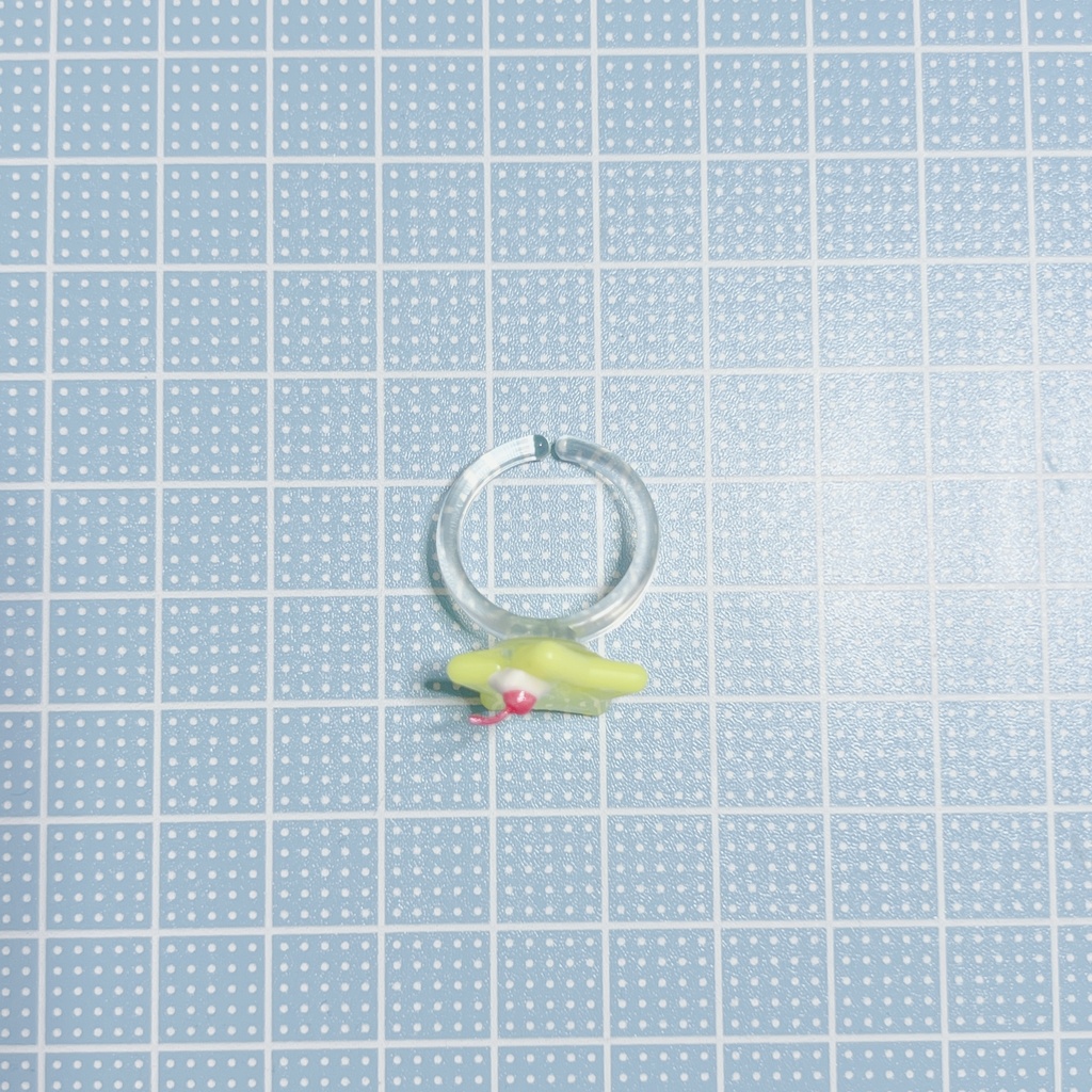 クリームソーダのピンキーリング(星)