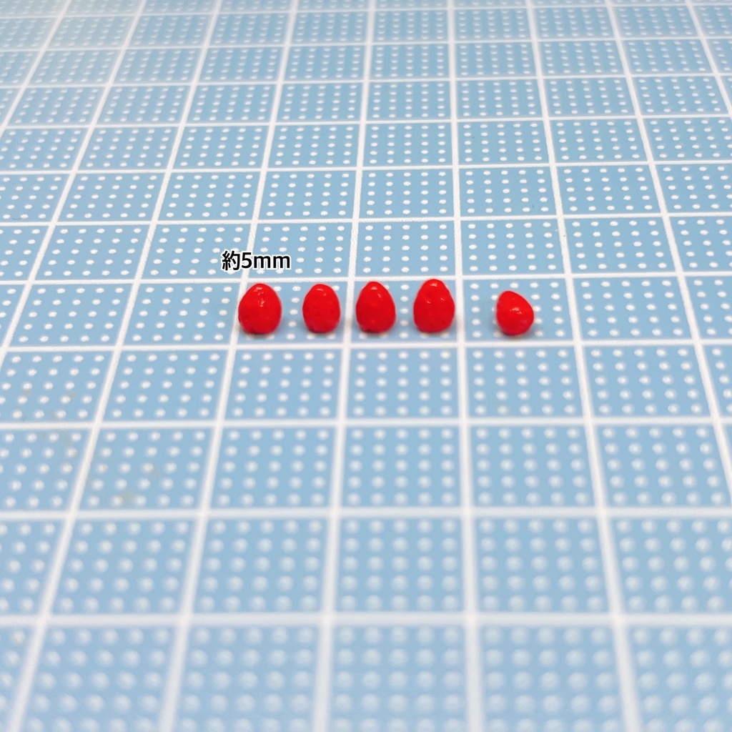 デコパーツ いちご