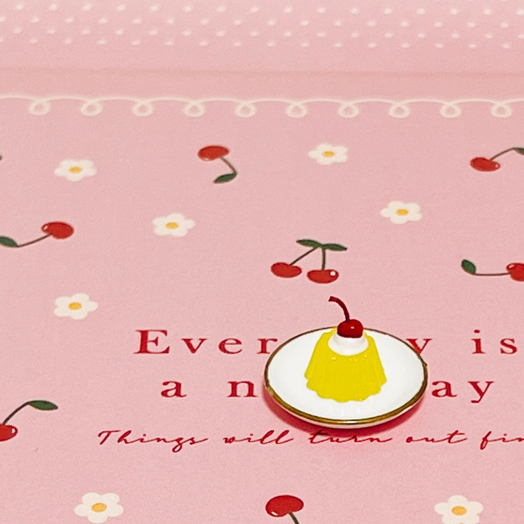 ミニチュアゼリー・桜和菓子 お皿付き