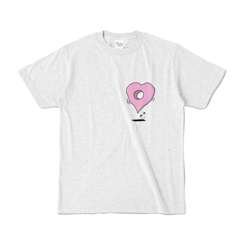 穴あきハートTシャツ