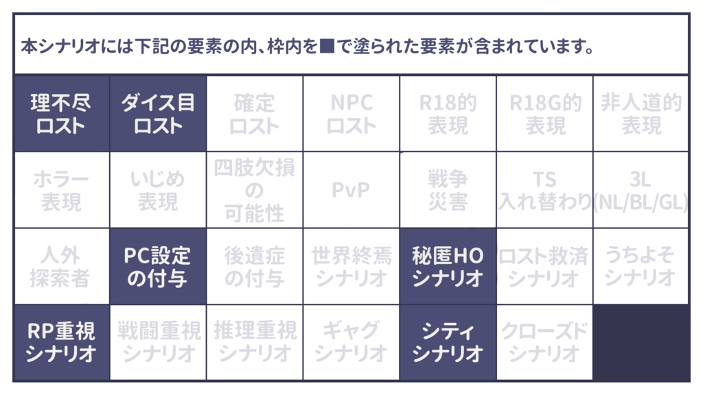 CoC『哀仆れ、愛興し』