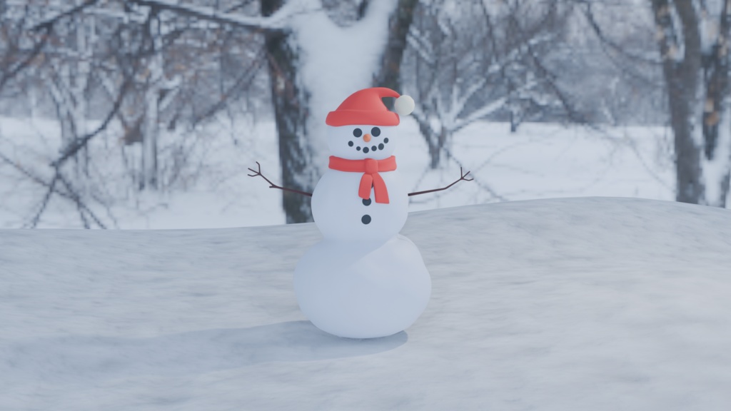 雪だるま snowman