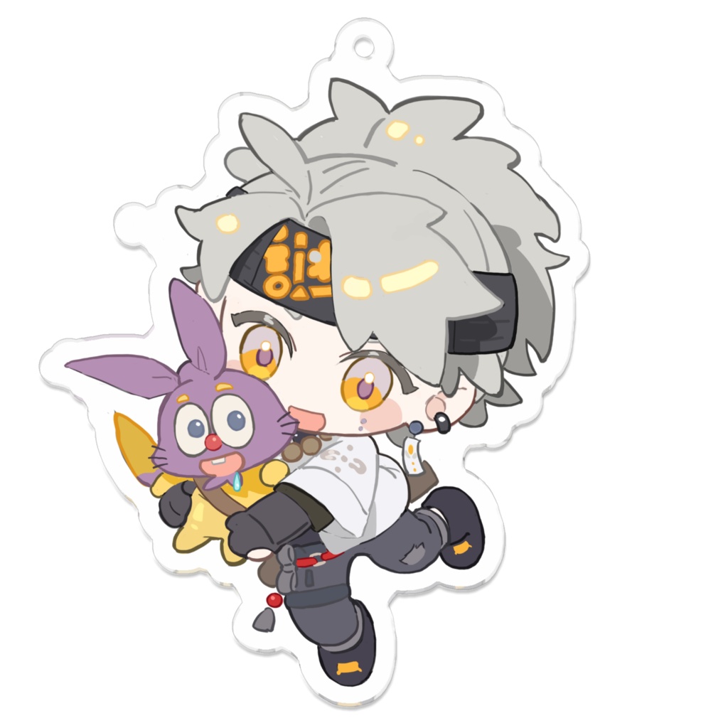 さつまろコンビ　アクリルキーホルダー