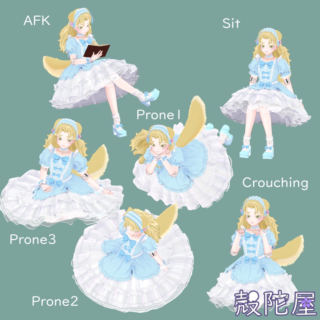 【オリジナル3D モデル】サニエラ Saniela