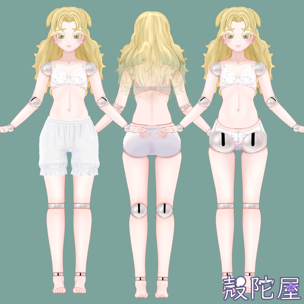 【オリジナル3D モデル】サニエラ Saniela