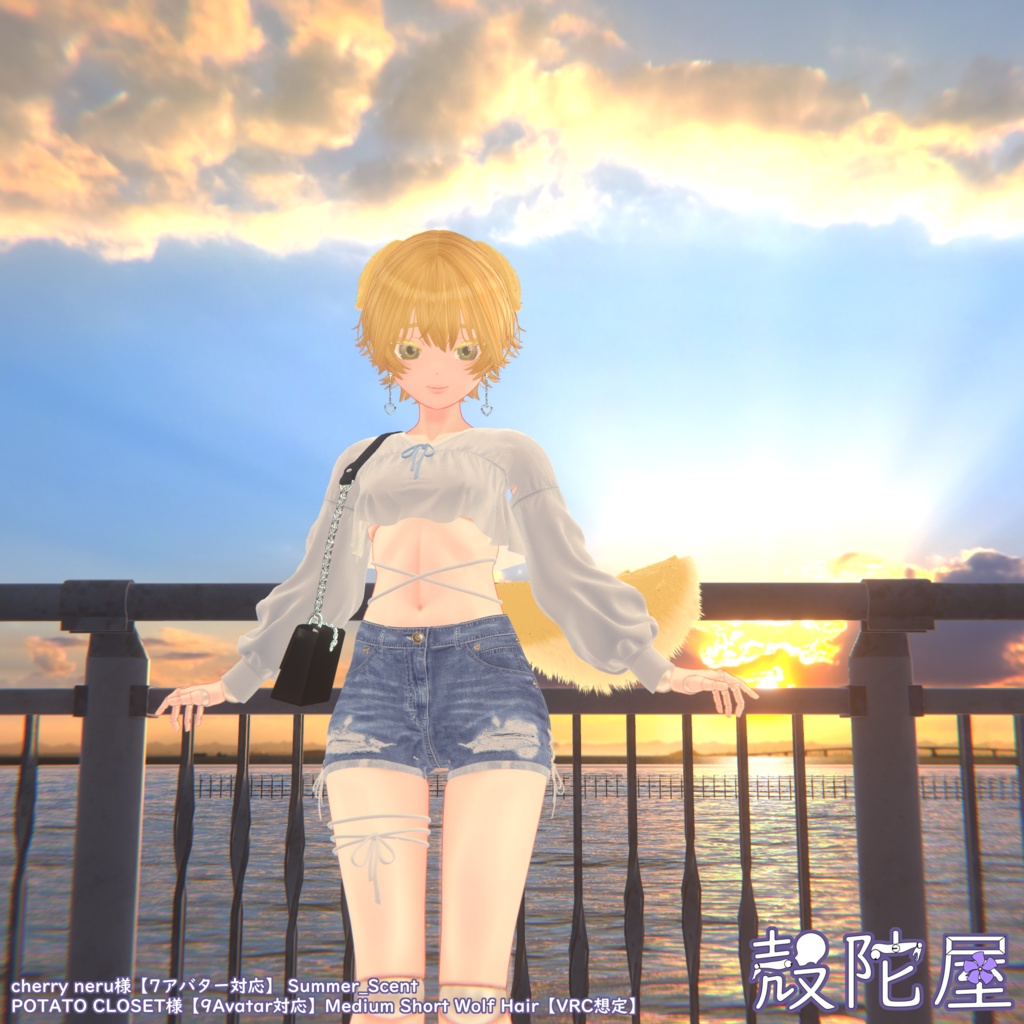 【オリジナル3D モデル】サニエラ Saniela