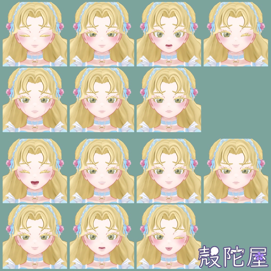 【オリジナル3D モデル】サニエラ Saniela