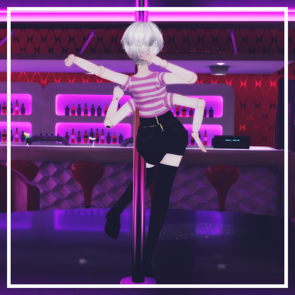 【無料】球体関節サブアームギミック【VRChat想定】