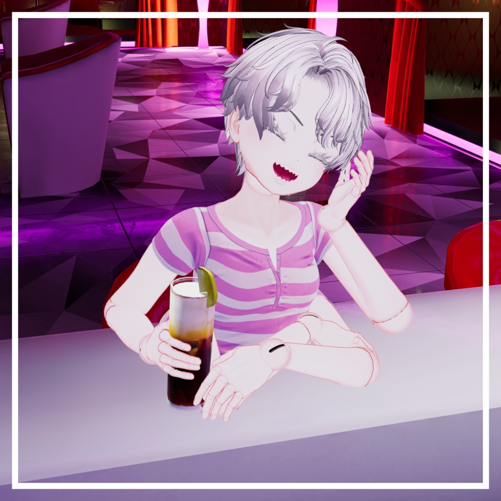 【無料】球体関節サブアームギミック【VRChat想定】