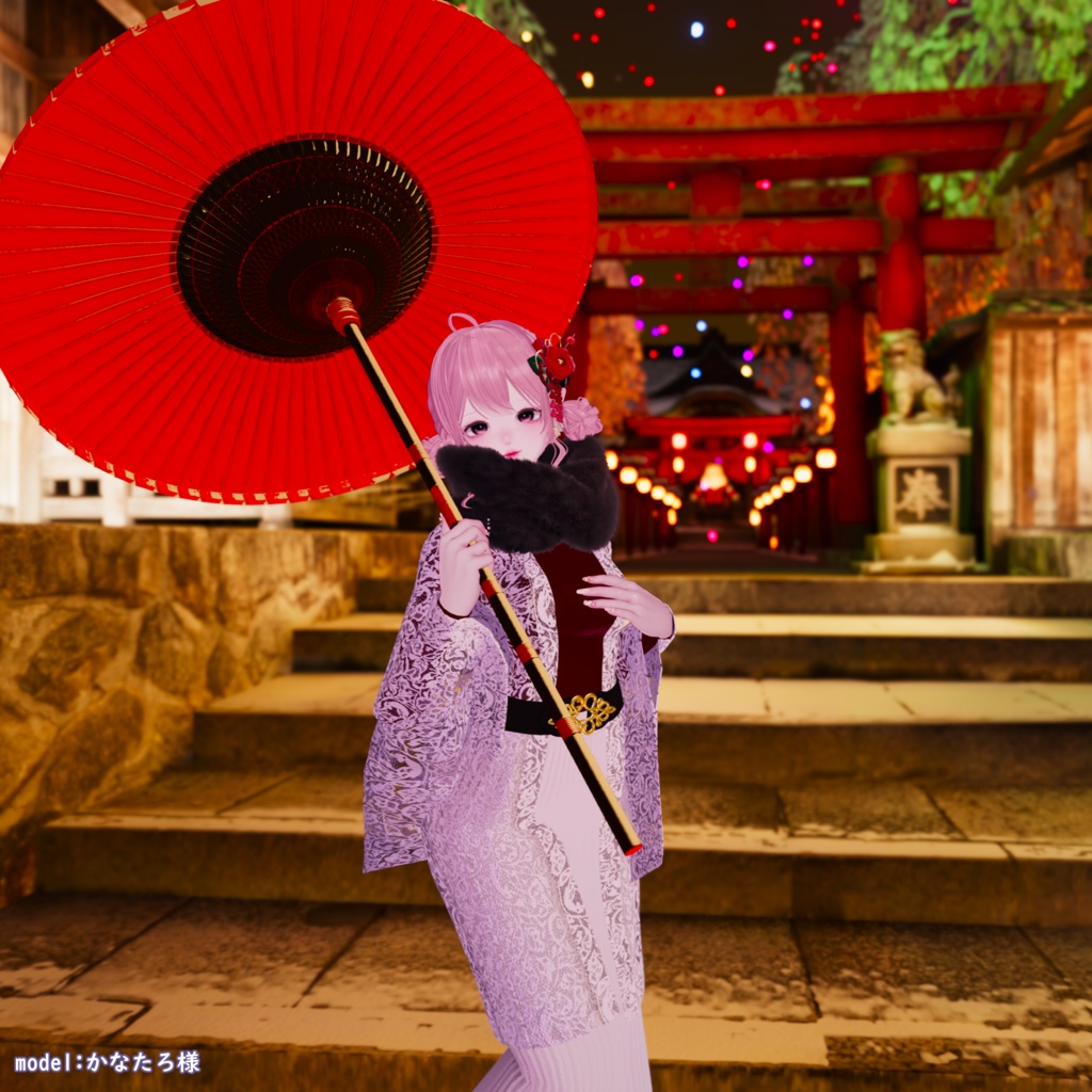 【10アバター対応】和Wintryモダン【VRChat想定】