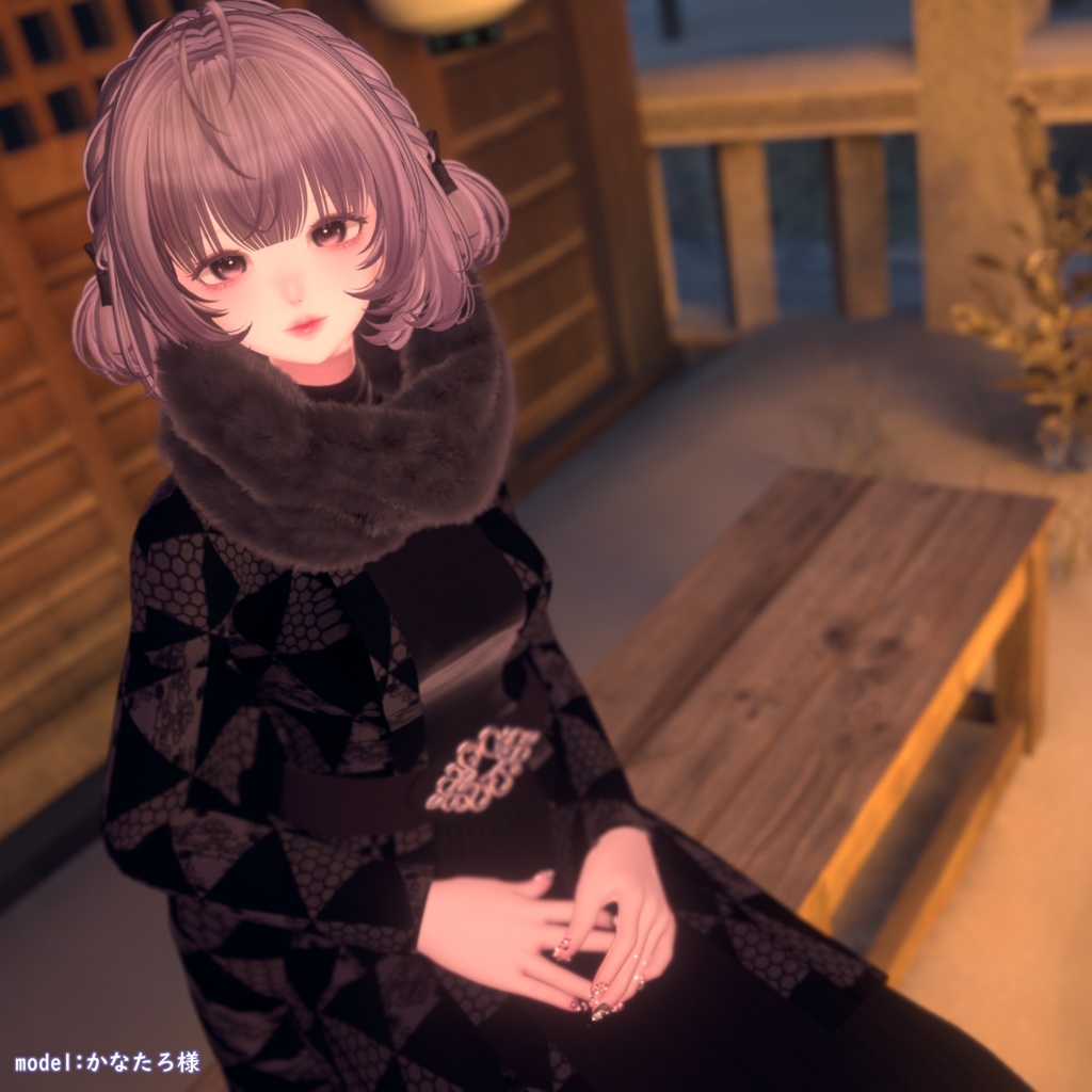 【10アバター対応】和Wintryモダン【VRChat想定】