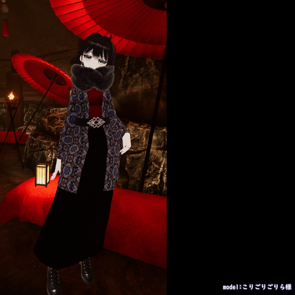 【10アバター対応】和Wintryモダン【VRChat想定】