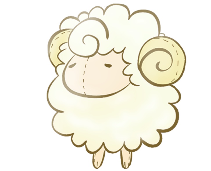 ラムぬい缶バッジ