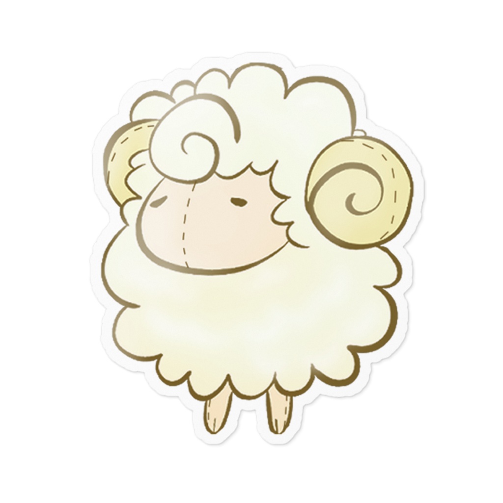 ラムぬいステッカー
