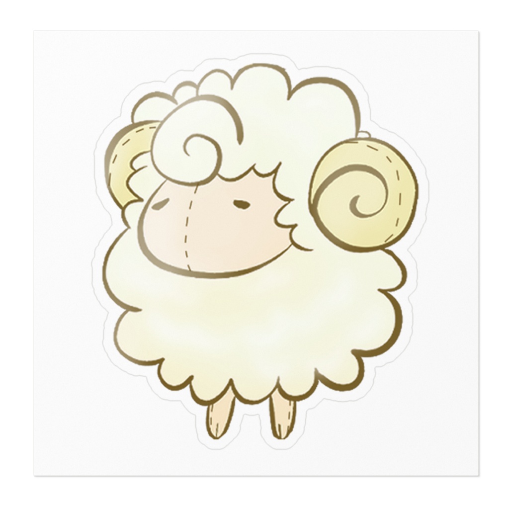 ラムぬいステッカー