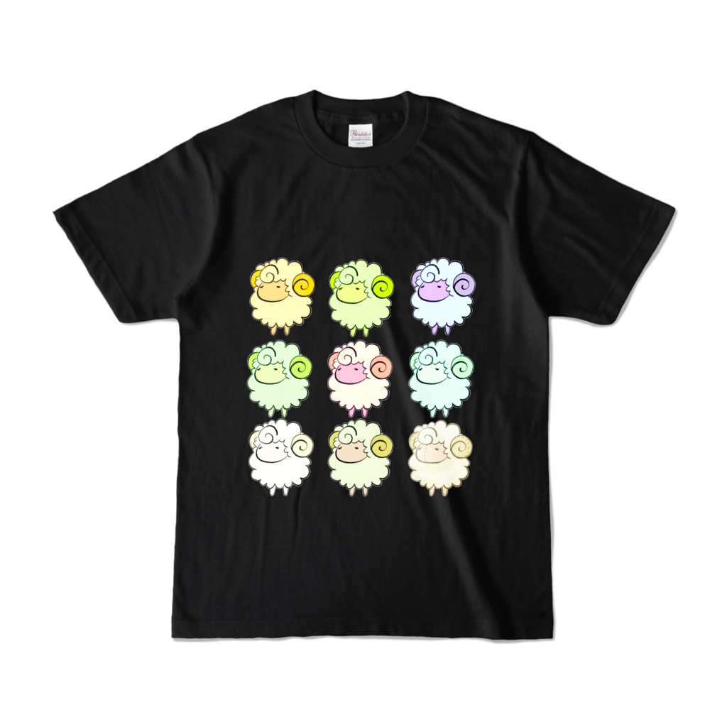 いろ色ラムTシャツ