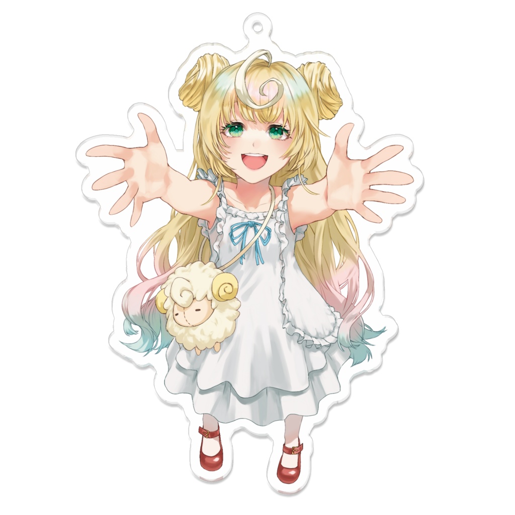 【誕生日記念】ロリラムキーホルダー(コーティング有)