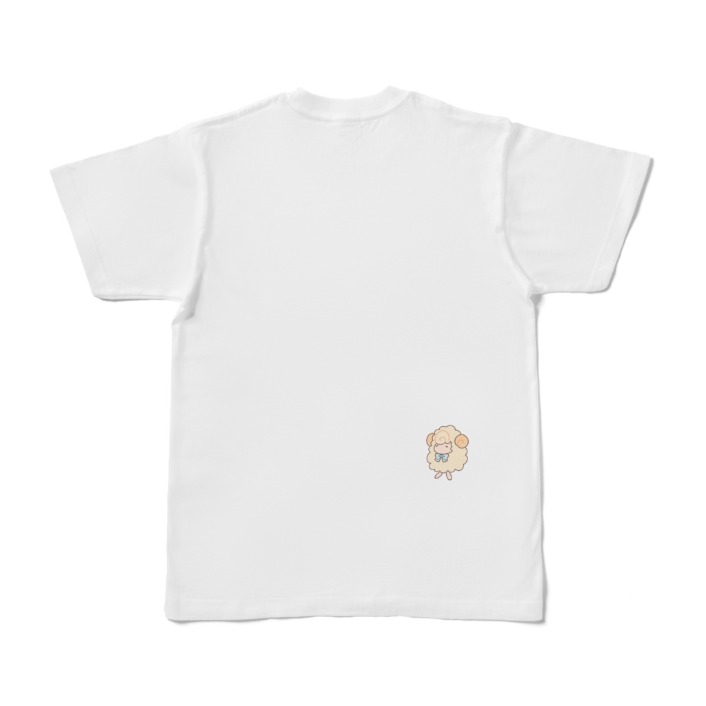 雛豆ラム2023誕生日ふーせんT(後ろワンポイント有)