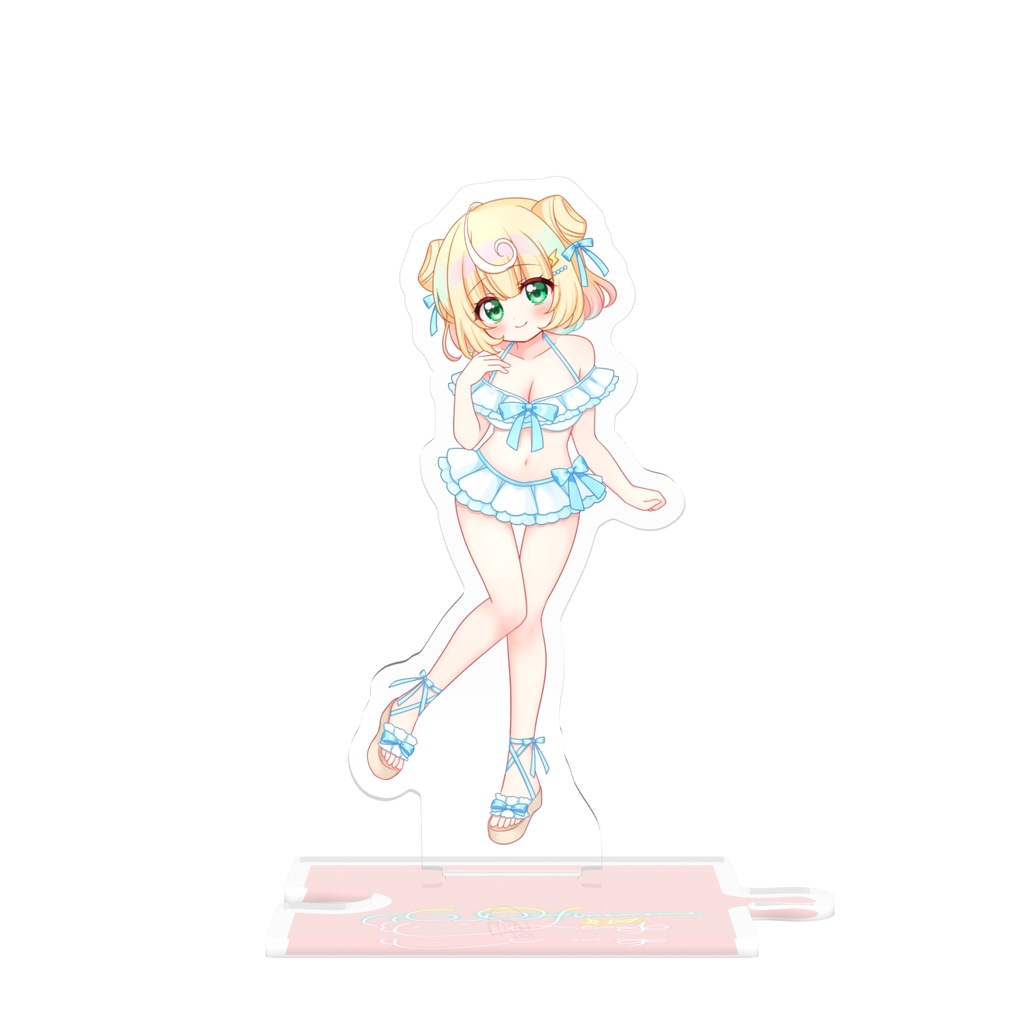 【雛豆ラム2026誕生日】つながるアクスタ(水着Ver)