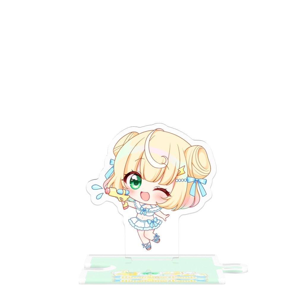【雛豆ラム2026誕生日】つながるアクスタ(ちびラム水着Ver)