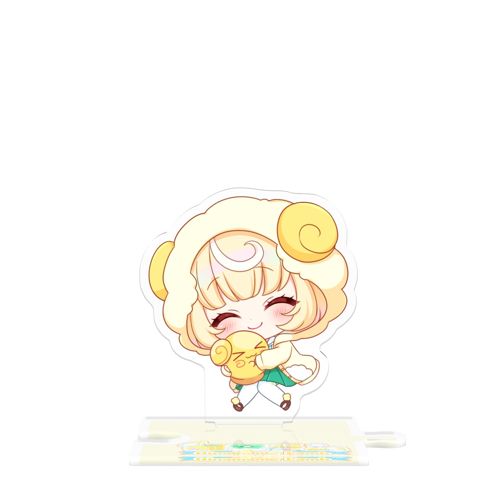 【雛豆ラム2026誕生日】 つながるアクスタ(ちびラム＆豆ラさんVer)