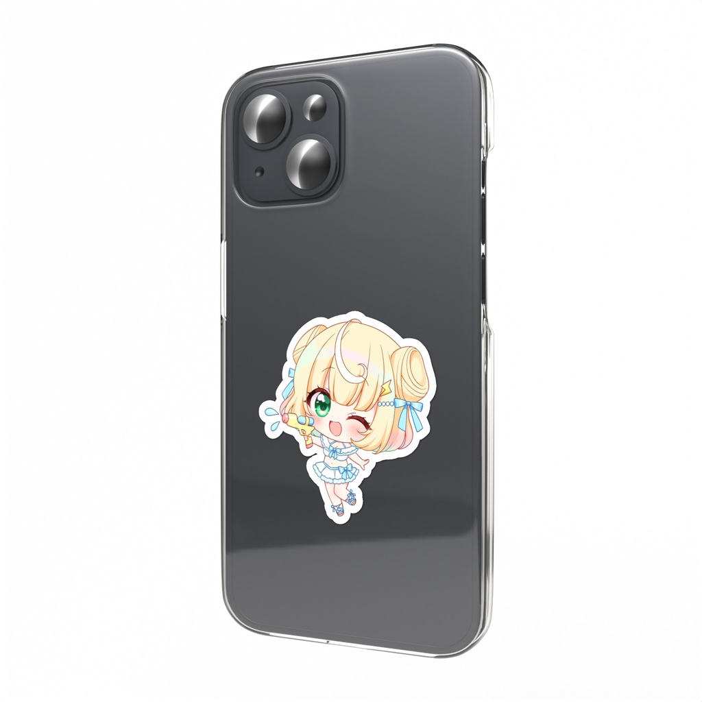【雛豆ラム2026誕生日】スマホステッカー （ちびラム水着Ver）