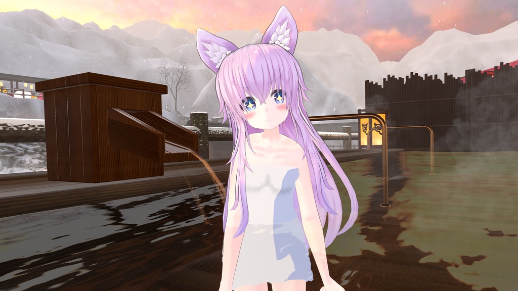 2アバター対応「バスタオル」