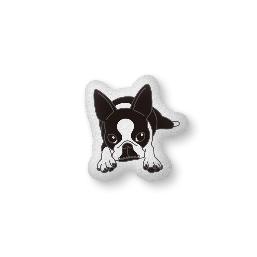 ボストンテリアのコチのふかふかクッション Kochibt Booth