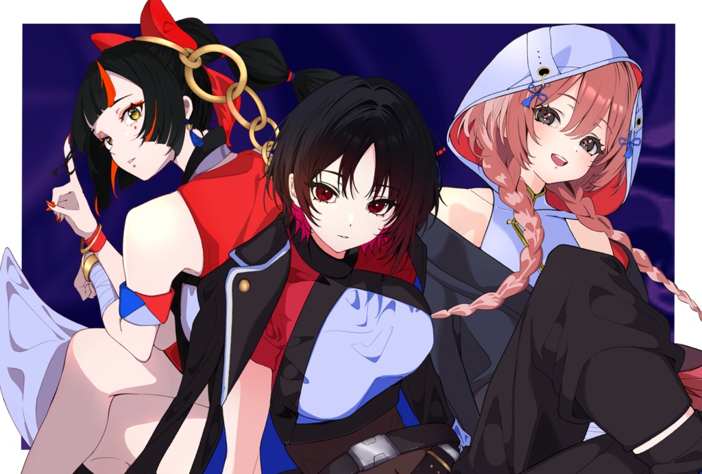 【VGGC11th】如月れん/甘結もか/蝶屋はなび アクリルプレート