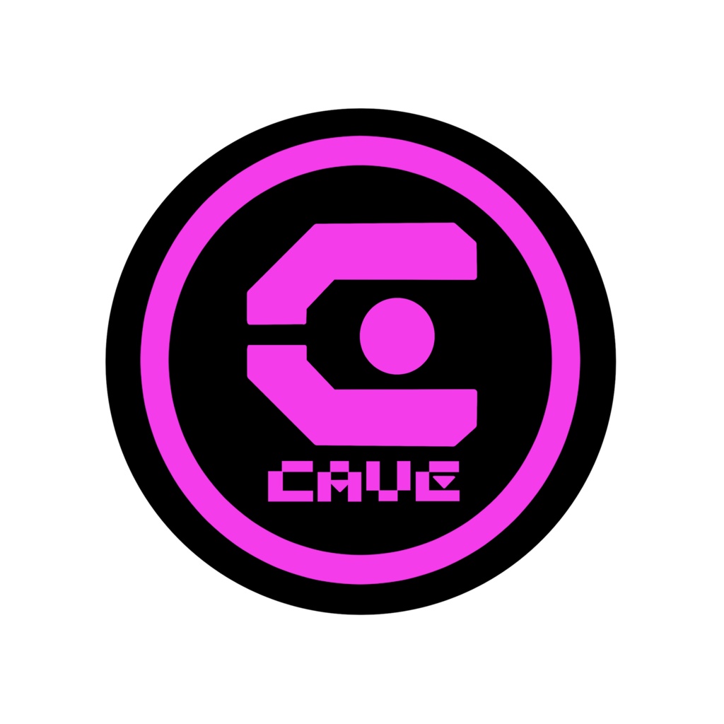 缶バッジ　CAVE