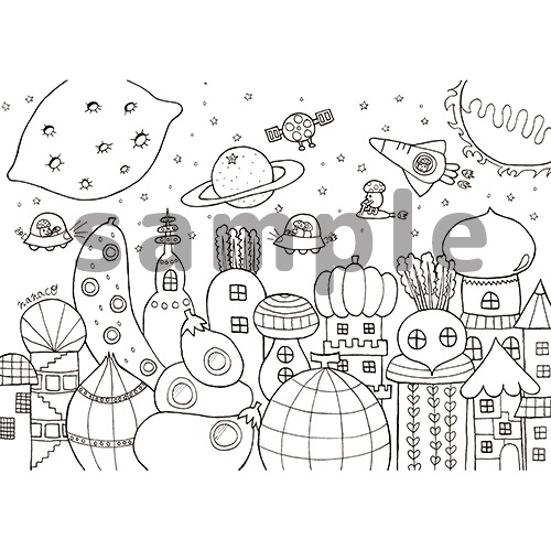 きのこちゃんの宇宙旅行