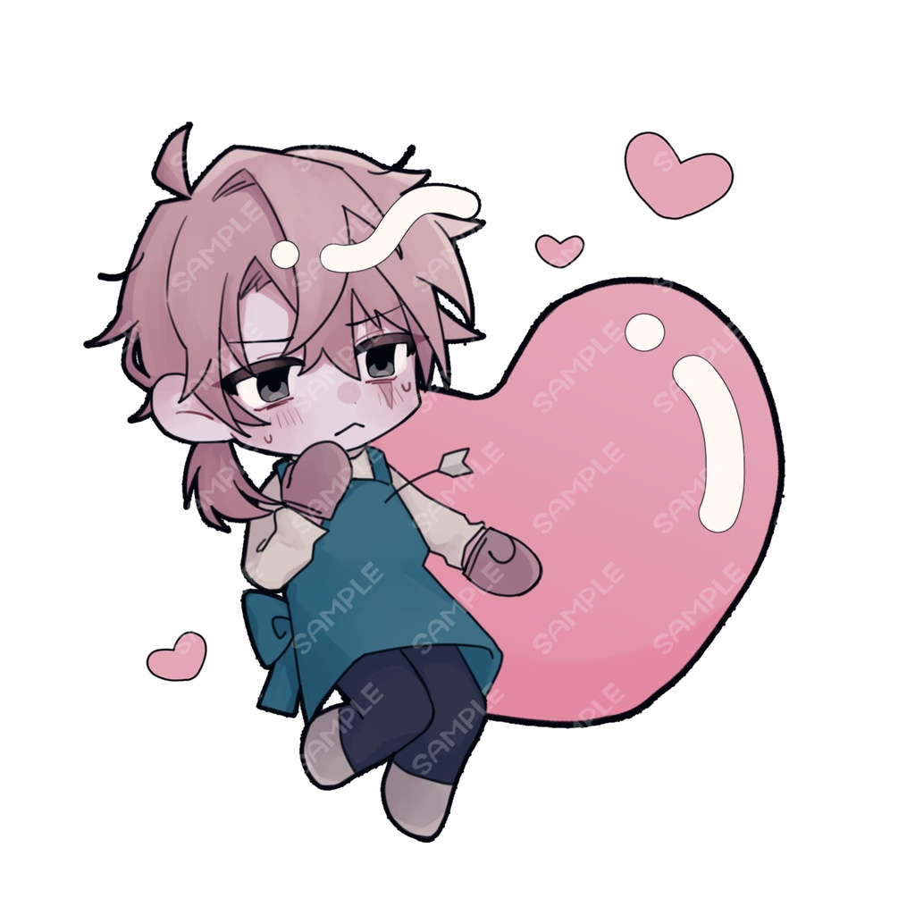 PVCラバーキーホルダー/天運 命