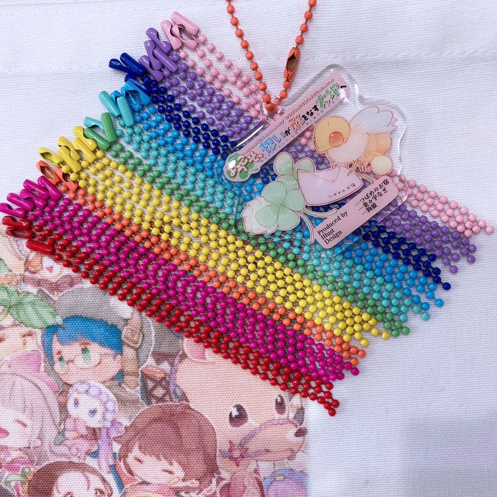 『ようこそ、想いが形をなす大地へ』トートバッグ+アクリルチャーム