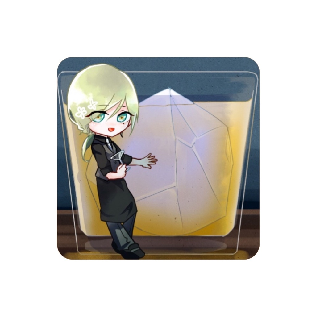 SCARECROW(UTAU)/角丸缶バッジ