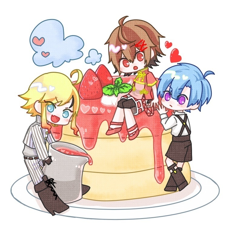 アクリルキーホルダー/凰音シキ,閨都,蛇々ユキ