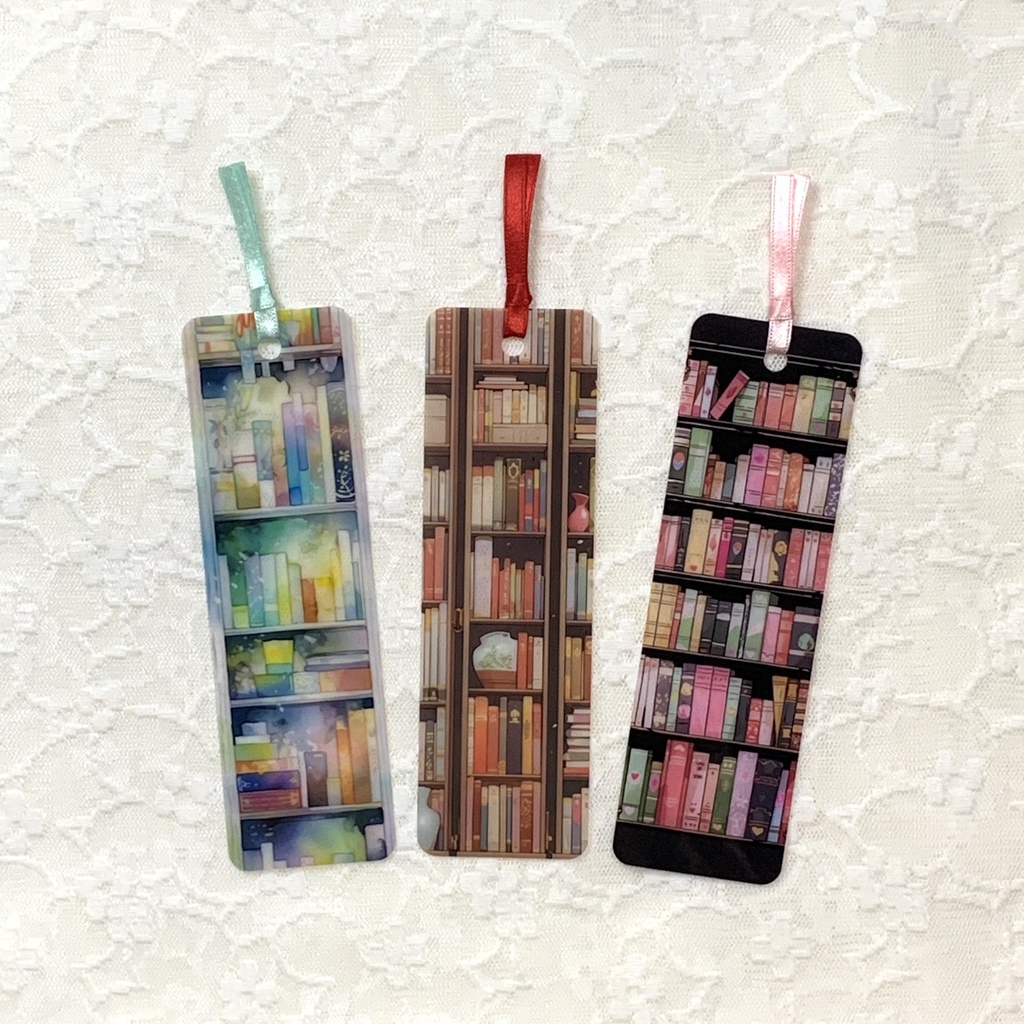 本棚の透明しおり 1枚