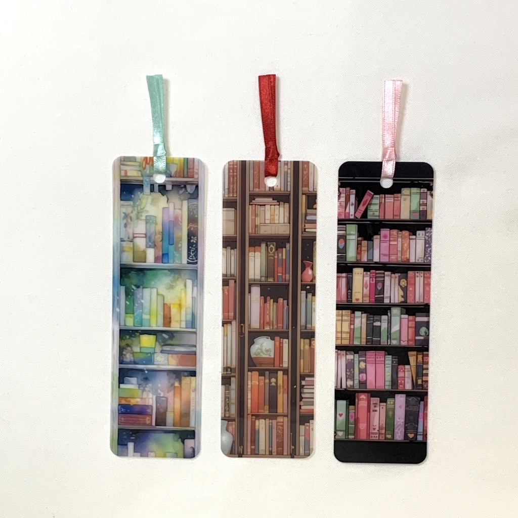 本棚の透明しおり 1枚