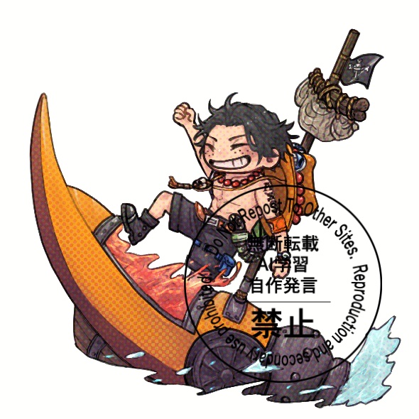 エース君のスイングアクキー