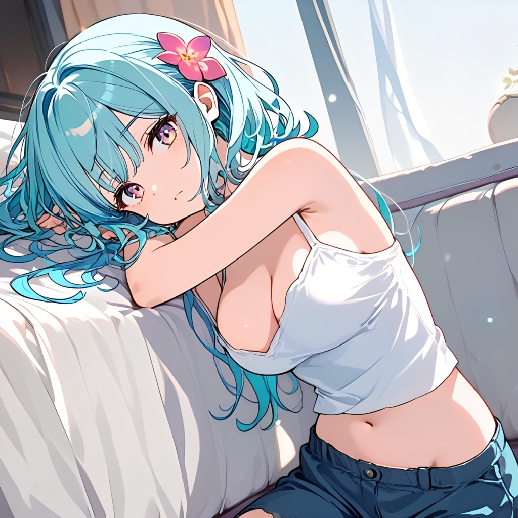 キャミソール女子　画像集