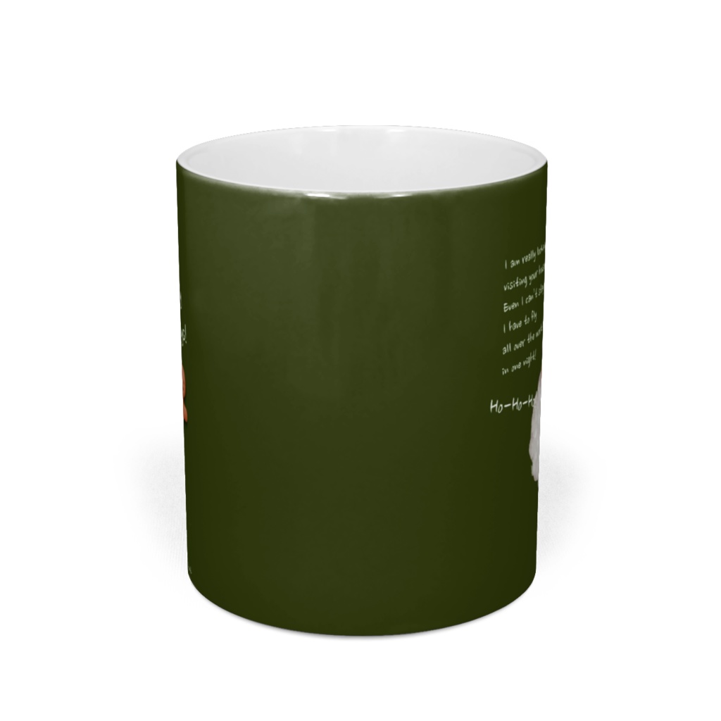 マグカップ(サンタクロース/緑)