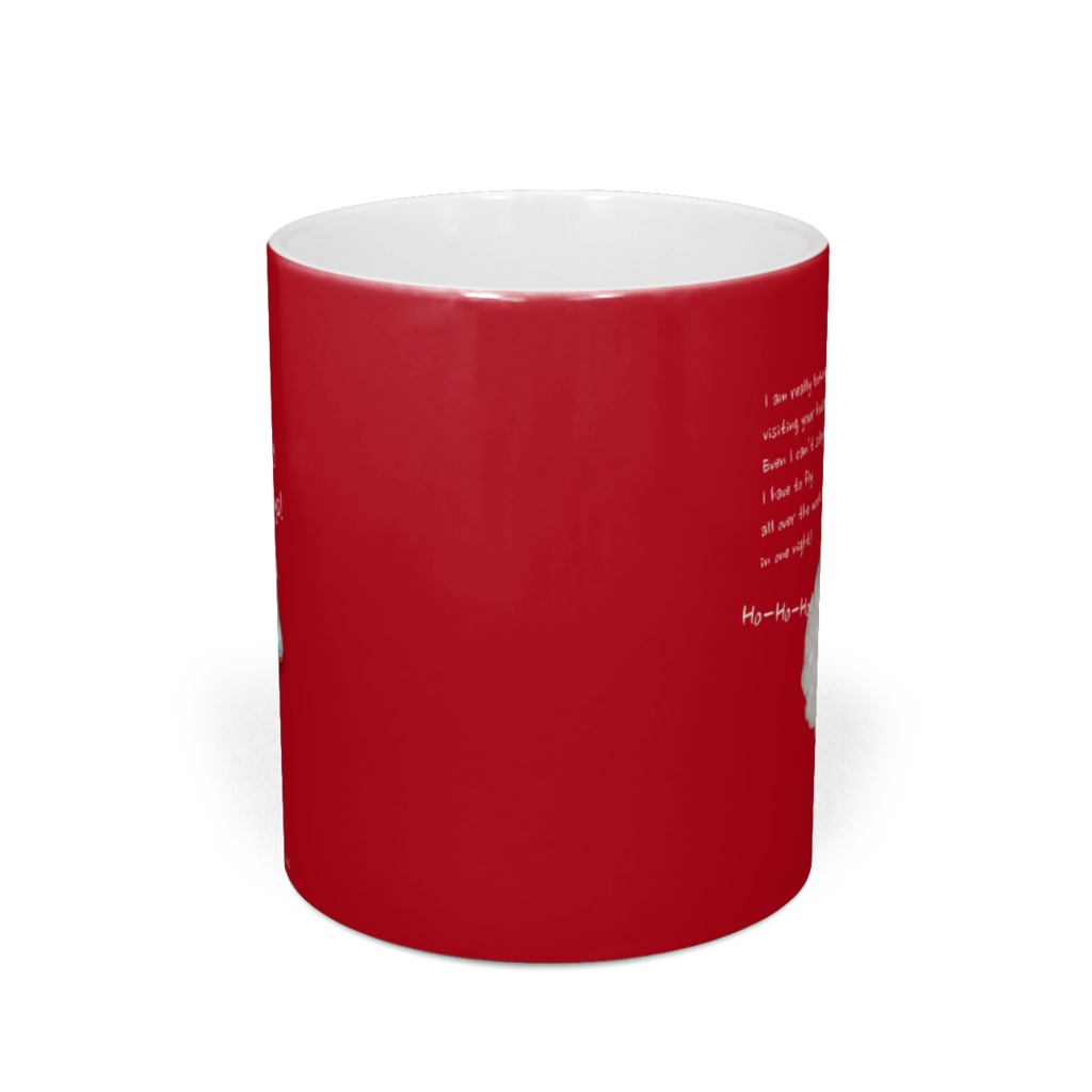 マグカップ(サンタクロース/赤)