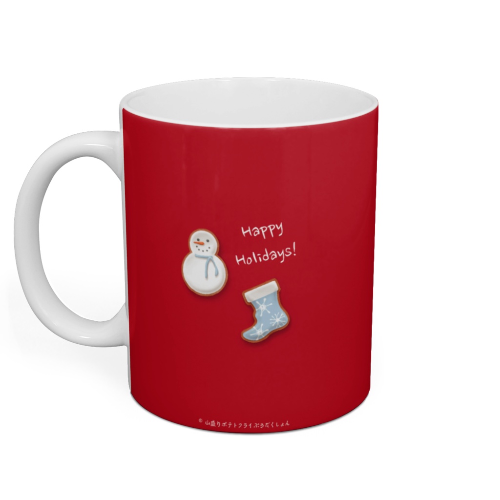 マグカップ(サンタクロース/赤)