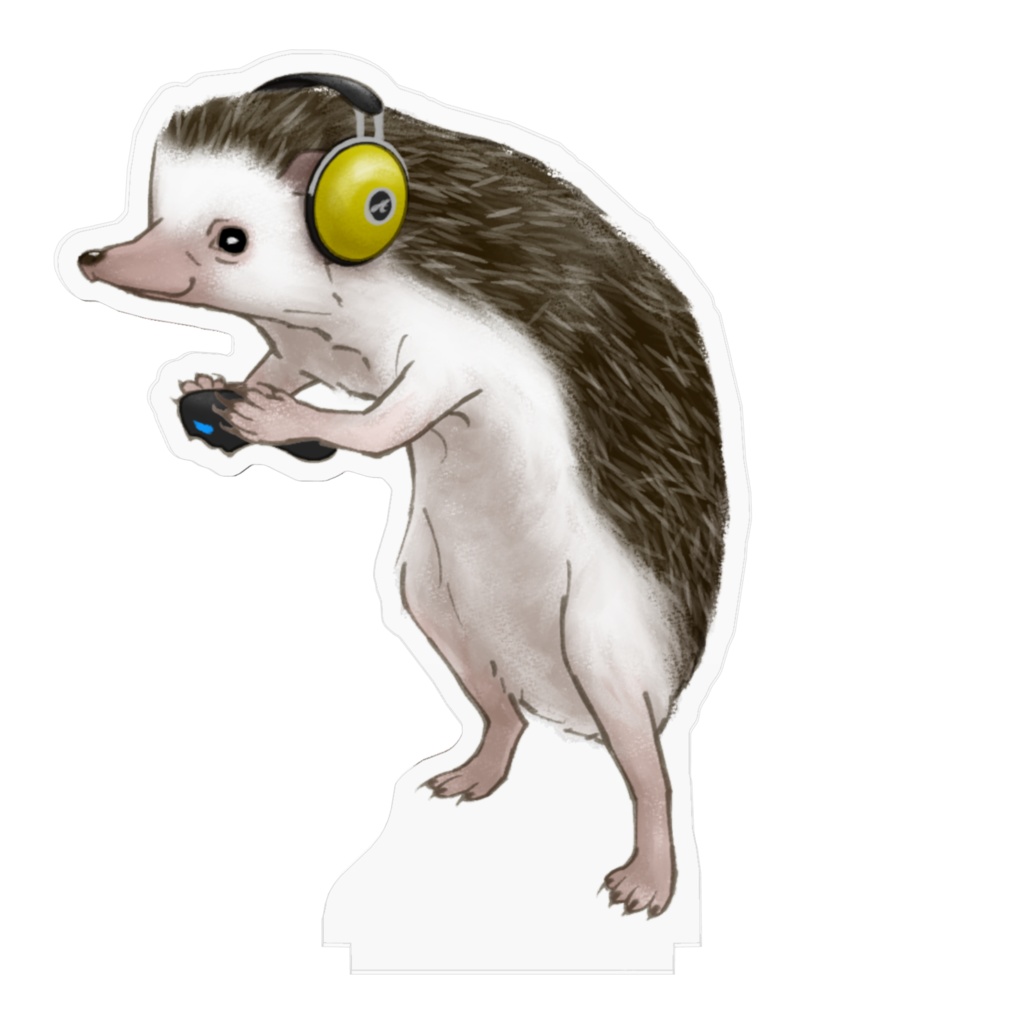 アクリルフィギュア(ピザゲーマー)