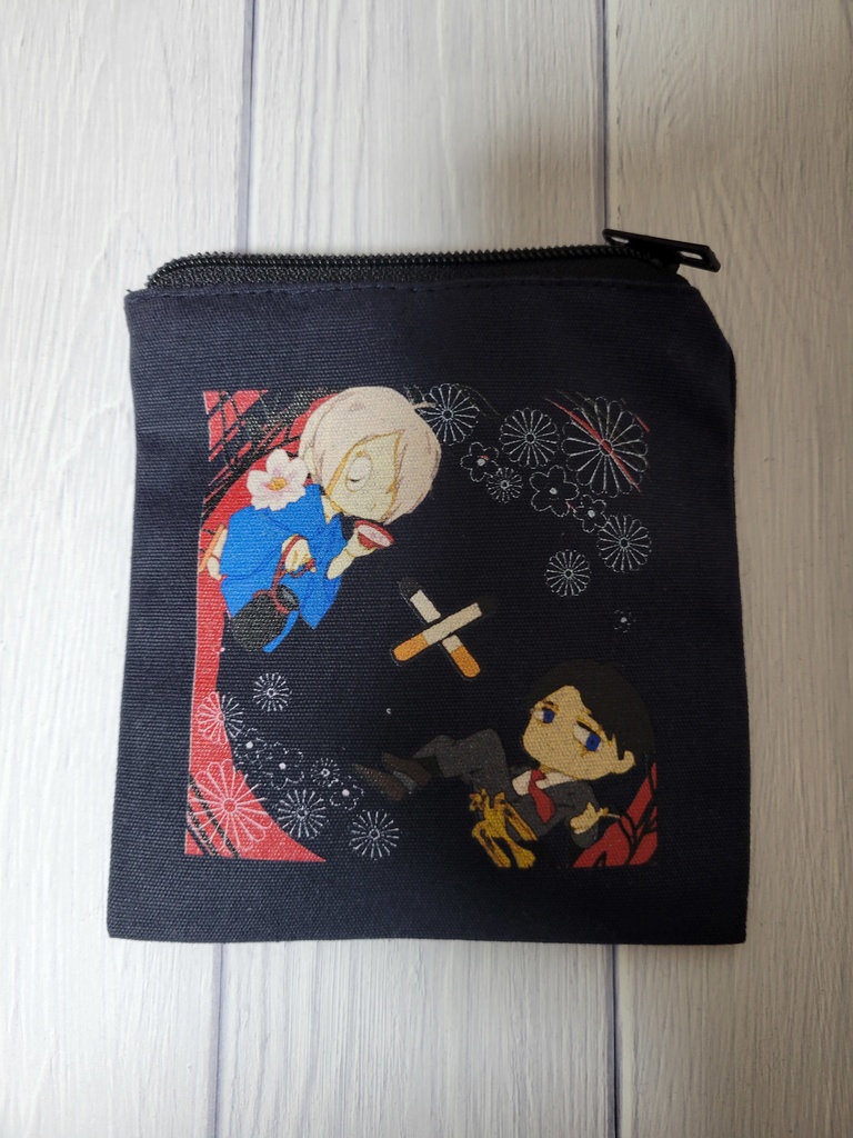 父水四角ポーチ