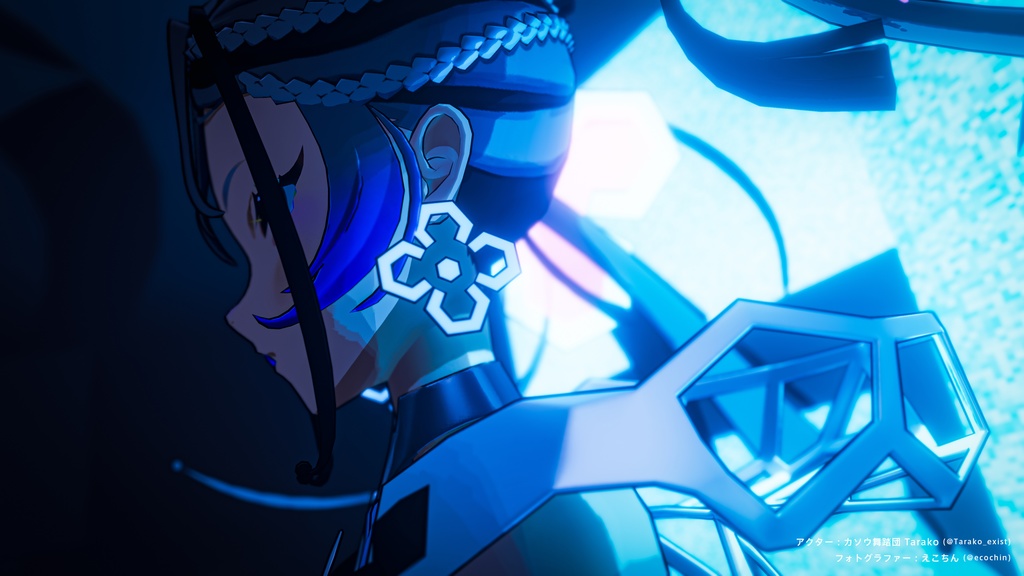 オリジナル3Dモデル『α』 #moonshot_alpha