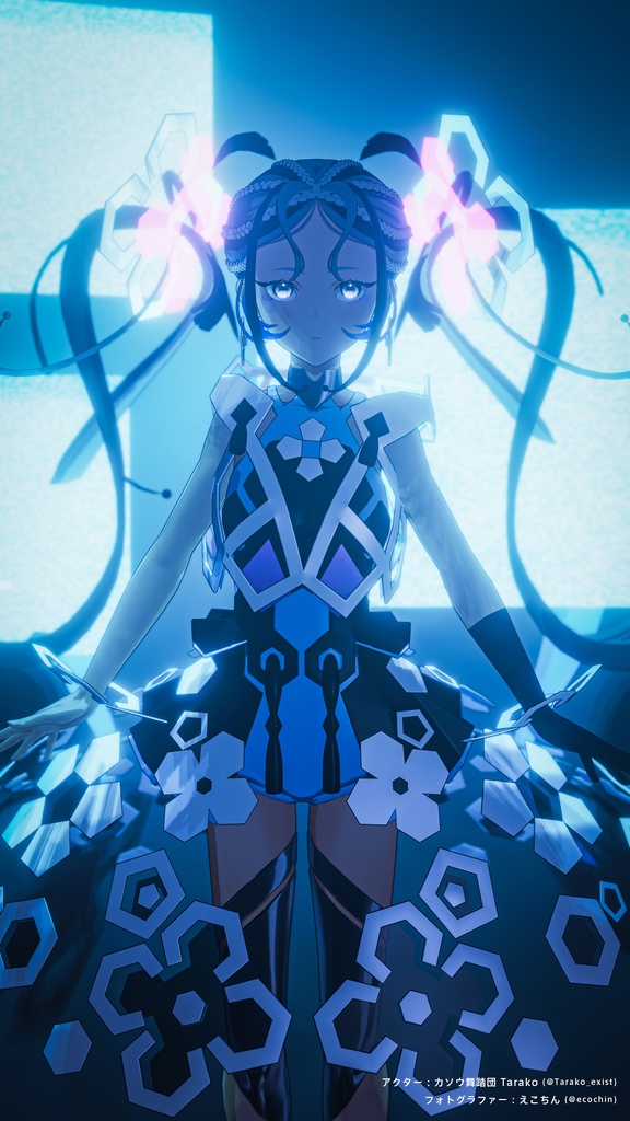 オリジナル3Dモデル『α』 #moonshot_alpha