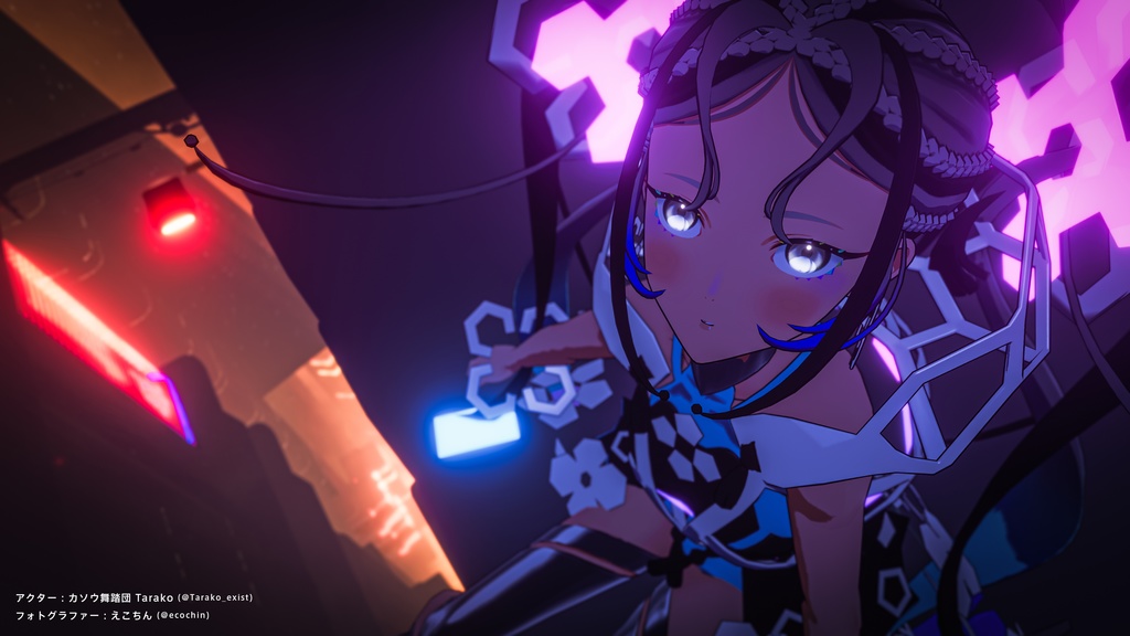 オリジナル3Dモデル『α』 #moonshot_alpha